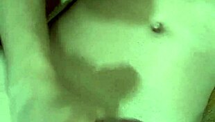 skinny guy jerks off and cums solo