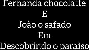 Adão and Eva, sexy Brazilian pornstars, in paradise.