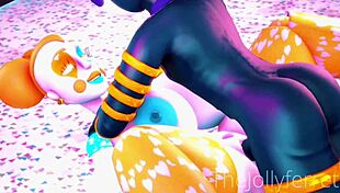 La vida de Ballora en este anime hentai cartoon