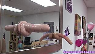 !!!Busty teens pleasure the same penis
