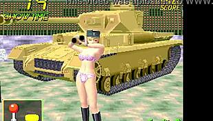 This risque 3d puzzle game from namco features dancing eyes and anime style