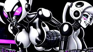 C23 Robot Whores PMV: Dystopian Sex Robots Dominate Wild Party Visuals