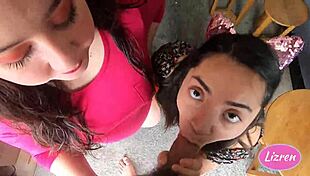 Petite Amateur Trio Fucks Hard In Chile!