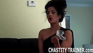 your device locks useless item in chastity for teasing