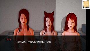 In this hentai cartoon, the new family engages in erotic sex scenes.