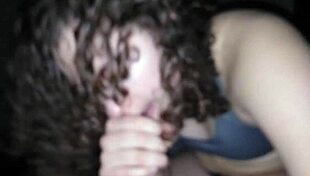 Tall Amazon sucks monster homemade cock