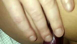 She uses anal dildo for some intense ass play