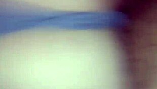 horny white slut masturbates big monster cock