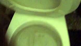 Shemale with Big Cock Cums and Pisses in Casual Scene