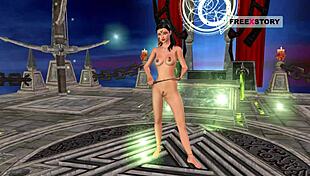 Indian Bhabhi Animated Positions Then Candle Masturbation