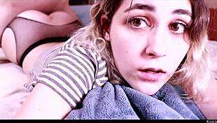 Fucking her big ass holding on to her leash