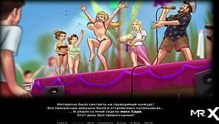 summertime saga episode with milk snack and uncensored blowjob