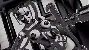 C23 Robot Whores PMV: Dystopian Sex Robots Dominate Wild Party Visuals