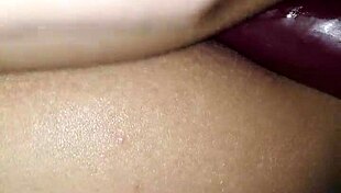 She uses anal dildo for some intense ass play