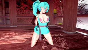 3d hentai big ass big tits riding to orgasm and creampie