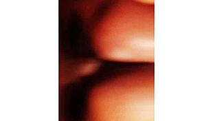 Npleasures bends over to show her new ass tattoo