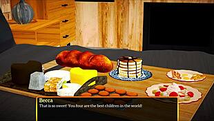 in my new family, the hentai adventures continue in episode 358