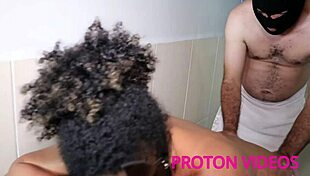 Big Proton Fucks Wife with Myke Brazil