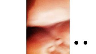 Npleasures bends over to show her new ass tattoo