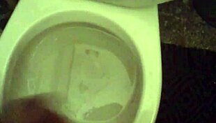 Shemale with Big Cock Cums and Pisses in Casual Scene