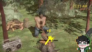 Lumberjack Strips In The Woods Logjam 12 Days Of Yaoi S2 E9