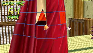 This risque 3d puzzle game from namco features dancing eyes and anime style