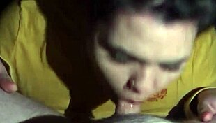 mouth only blowjob with deepthroat and cumshot