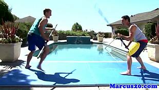 Gay Bottom Jock Assfucked Outdoors By Muscular Bodybuilder!