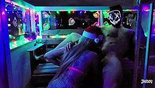 Blonde Latina Gives Sloppy Blowjob Cumshot