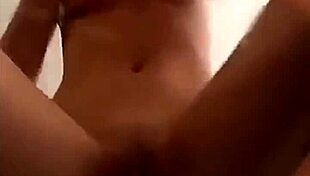 Incredible hot teen made a nude masturbation video on desk for boyfriend