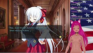 Vtuber Lewdneko Plays My Girlfriend Is The President Part 4