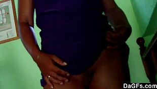 She flashes ass outdoor and sucks dick.