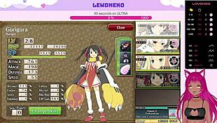 vtuber lewdneko plays evenicle with big tits and creampie scenes