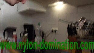 Nylon Domina Trains Her Housewife In Humiliation Techniques