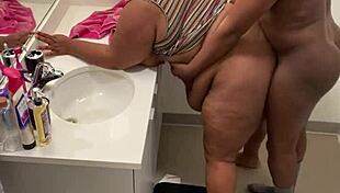 i set up a camera in my bathroom for monster cock creampie