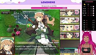 vtuber lewdneko plays evenicle with big tits and creampie scenes