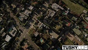 Tushy babysitter Aspen Ora takes it in ass