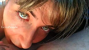 In Public, I Met an Incredible Blonde on the Road and Convinced Her to Suck My Cock and Swallow Cum!