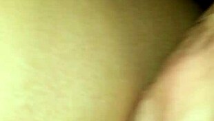 Wife bent over for intense latex doggystyle fuck