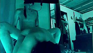 Tranny And Boyfriend Fucking Doggystyle With Monster Cock