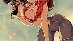 D Va Overwatch Compilation with Wild Rule 34 Hentai Action