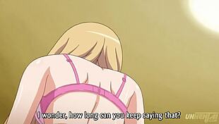 cute busty teen 18+ in hentai gets creampie