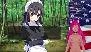 Vtuber Lewdneko Plays My Girlfriend Is The President Part 4