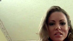 Bound in bondage with toys for femdom BDSM session