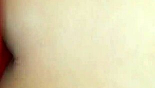 Wife bent over for intense latex doggystyle fuck