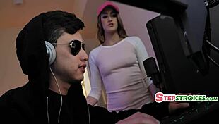 stepsis needed help, so i got head from kenzie madison and juan loco! 😜