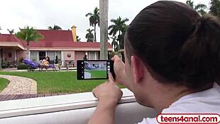 juicy latina teen slut demands anal fucking with her round ass 😏