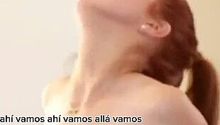 Penny Pax rides her father-in-law in cowgirl after a blowjob, showing her natural big tits.