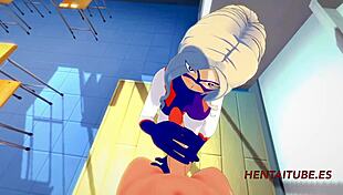 Boku No Hero Hentai: Takeyama Yuu Delivers Intense Handjob and Blowjob in Cosplay