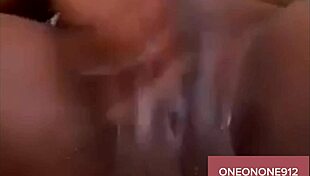 Sqwetting like never before, she couldn't hold back her wild release.